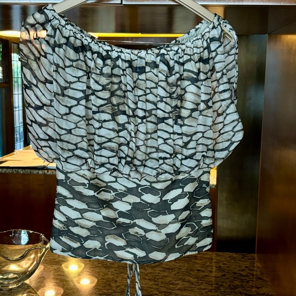 ANNE FONTAINE ELOISE DYED SILK TOP SZ 40 US M - Picture 12 of 12